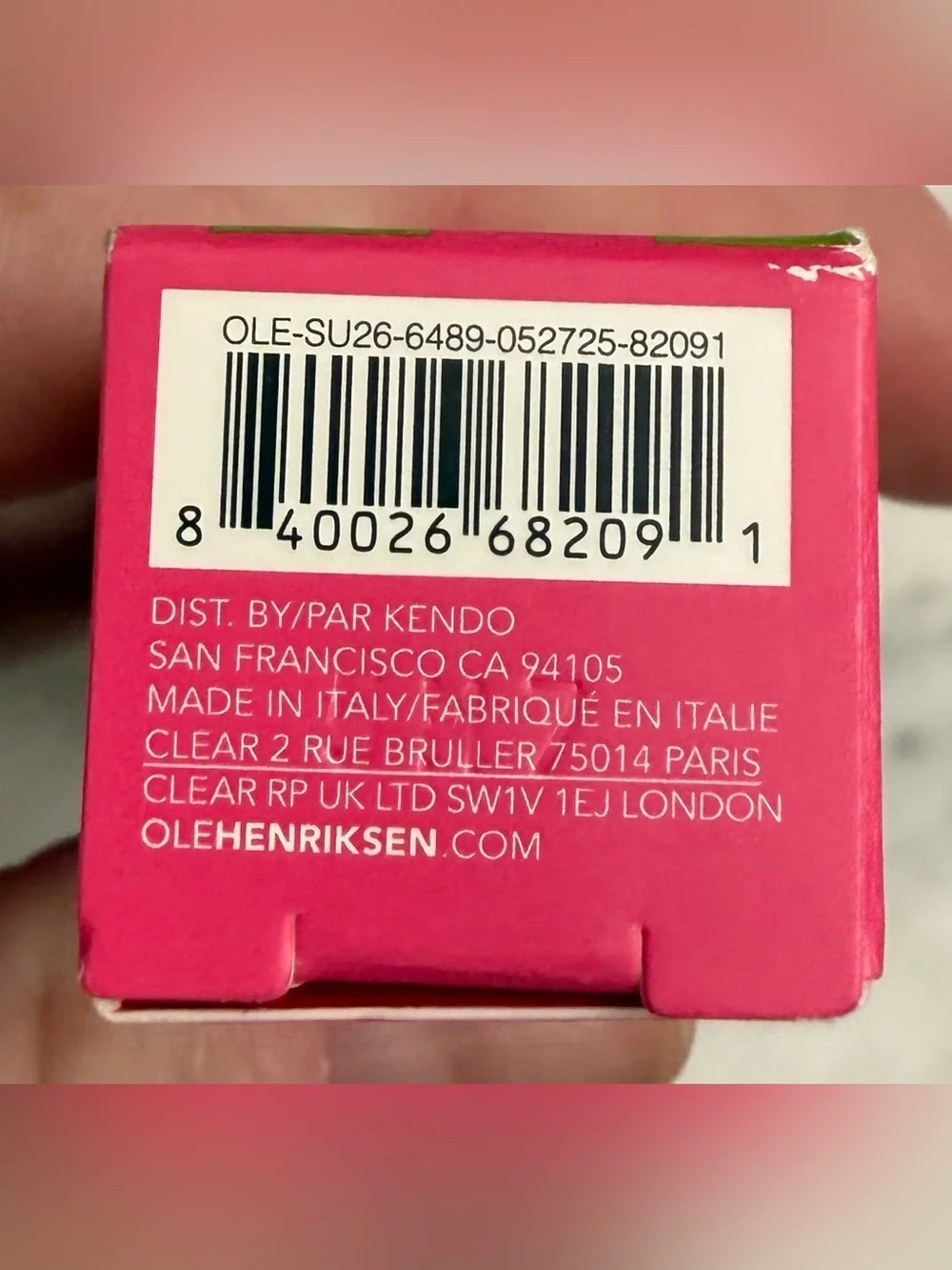 Ole Henriksen Pout Preserve Peptide Lip Treatment MALDIVES MELON CHILLER NIB
